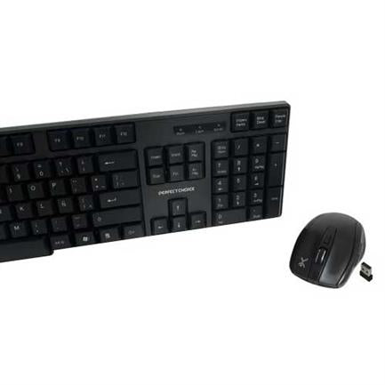 KIT TECLADO INALAMBRICO PERFECT CHOICE