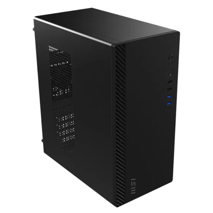 Gabinete MSI PRO SHIELD M100P Torre Media ATX Diseño de Alto Flujo de Aire Negro