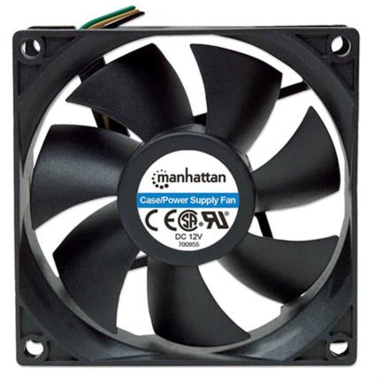 Manhattan 3-Pin PC Fan 80x80x25 mm