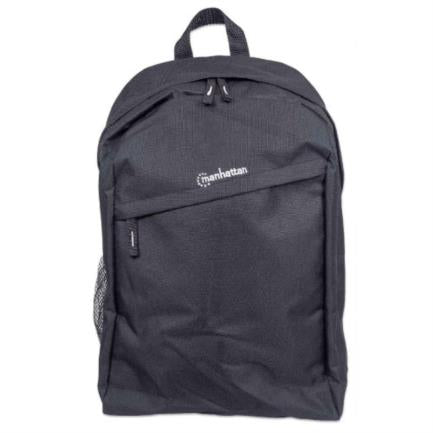 Manhattan Knappack Lightweight 15.6" Laptop Backpack, Black