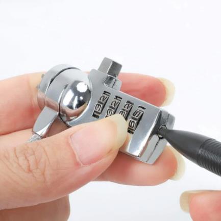 Manhattan Anti-Theft Laptop Security Lock with K-Slot and 4-Digit Combination