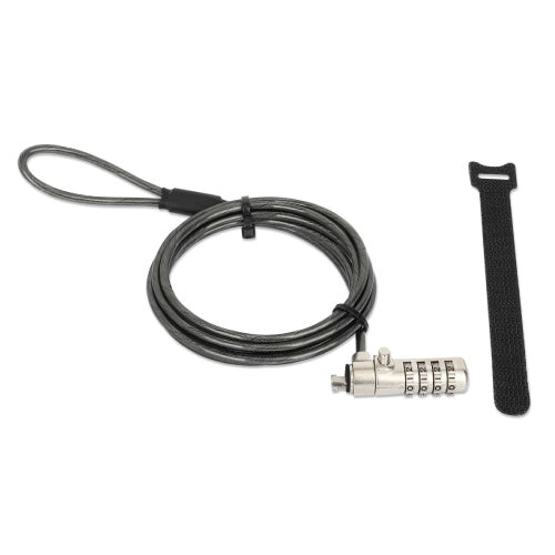 Manhattan Nano Laptop Combination Lock 1.8m Grey