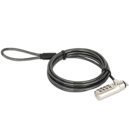 Manhattan Nano Laptop Combination Lock 1.8m Grey