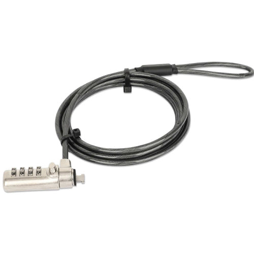 Manhattan Nano Laptop Combination Lock 1.8m Grey