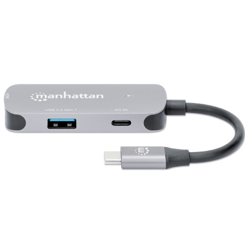 Manhattan USB-C Docking Station 3 Ports HDMI 4K@60Hz USB-C