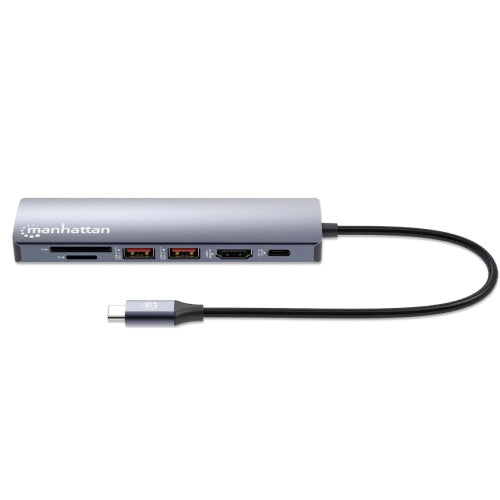 Manhattan USB-C Docking Station with Card Reader