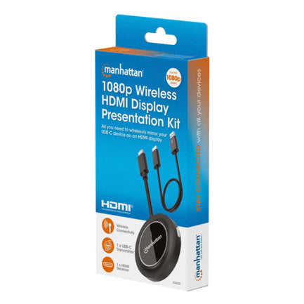 Manhattan USB-C to HDMI Wireless Display System