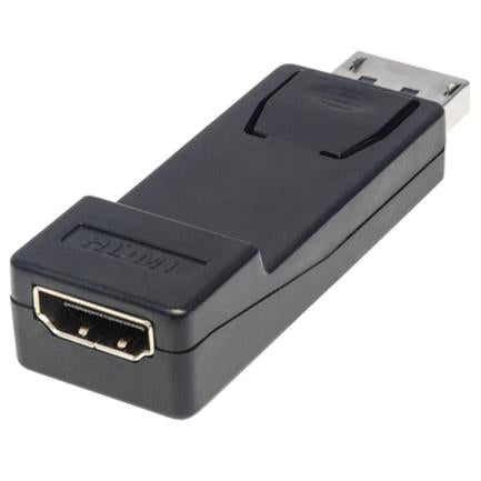 Manhattan DisplayPort M to HDMI H Passive Adapter Black