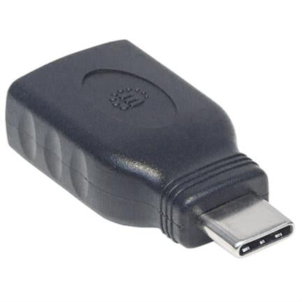 Manhattan USB-C 3.1 Gen 1 SuperSpeed CM/AH 5 Gbps Black Adapter