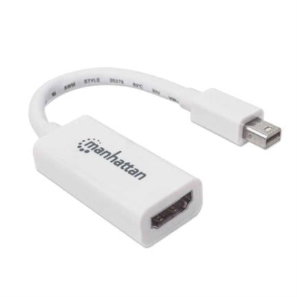 Manhattan Passive Mini DisplayPort to HDMI-H Adapter White