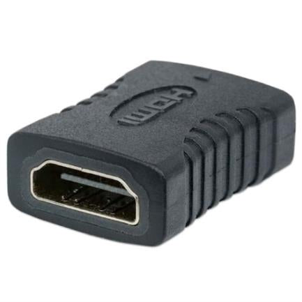 Manhattan HDMI A-A Straight Through Coupler Black