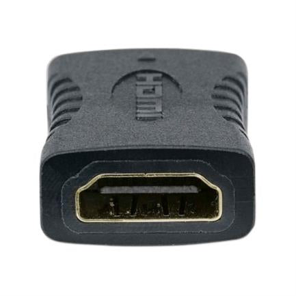 Manhattan HDMI A-A Straight Through Coupler Black