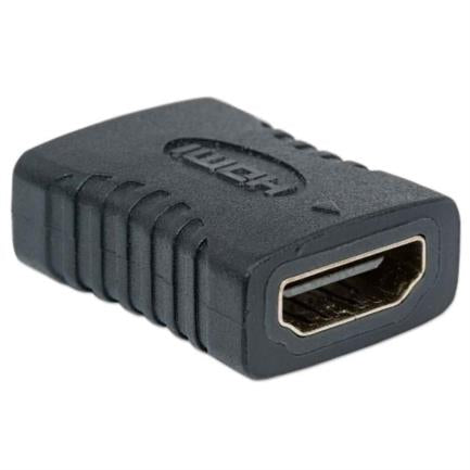 Manhattan HDMI A-A Straight Through Coupler Black