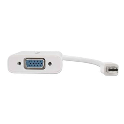 Manhattan Mini DisplayPort-M to VGA-H Active Adapter White