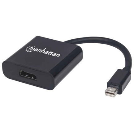 Manhattan Active Mini DisplayPort-M to HDMI-F 4K@60Hz Adapter Black