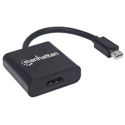 Manhattan Active Mini DisplayPort-M to HDMI-F 4K@60Hz Adapter Black