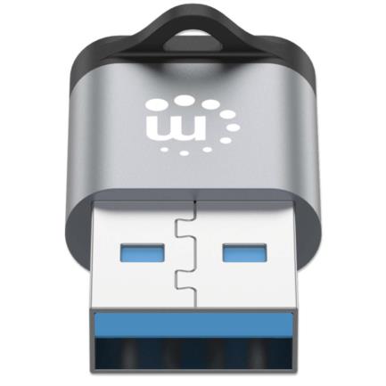 USB-C Adapter V3.2 Gen1 AM-CH 5Gbps 3A Space Gray/Black Aluminum
