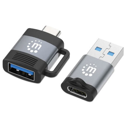 Manhattan USB-C V3.2 Gen1 A-C and C-A Adapter 2 pcs