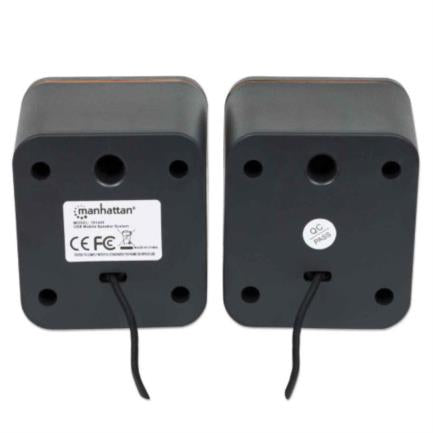 Manhattan 2600 Series USB Speaker System, Black