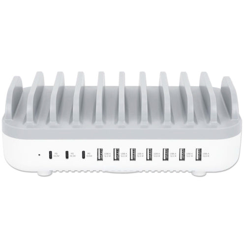 MANHATTAN USB-C/USB-A 10-port 120W Charging Station