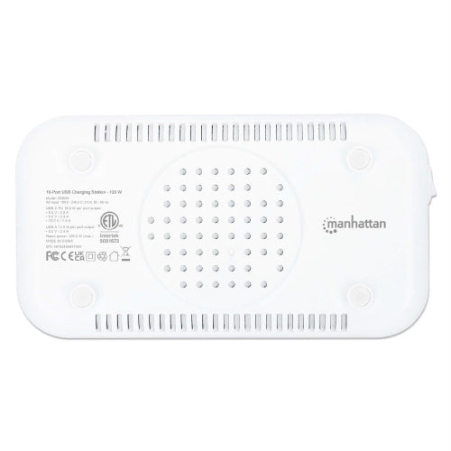 MANHATTAN USB-C/USB-A 10-port 120W Charging Station