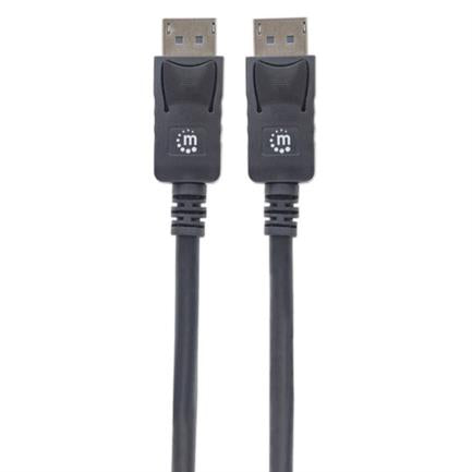 Manhattan DisplayPort M-M Shielded Cable 1m Black