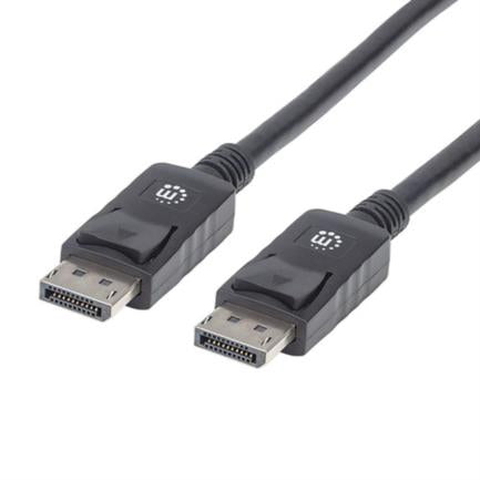Manhattan DisplayPort M-M Shielded Cable 2m Black