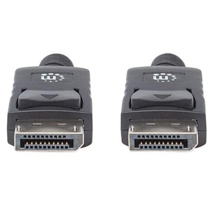 Manhattan DisplayPort M-M Shielded Cable 2m Black