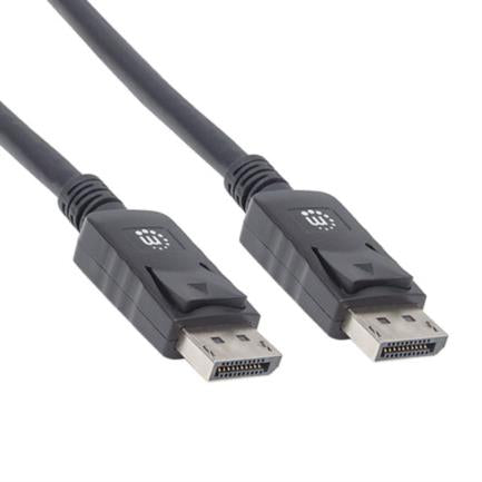 Manhattan DisplayPort M-M Shielded Cable 2m Black