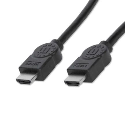 Manhattan HDMI M-M High-Speed Shielded Cable 1m Black