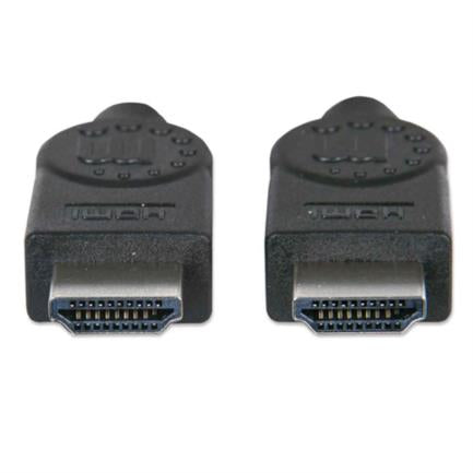 Manhattan HDMI M-M High-Speed Shielded Cable 1m Black