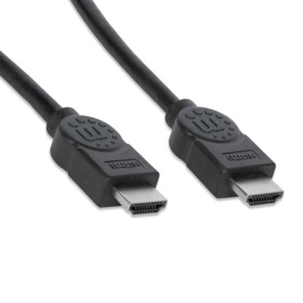 Manhattan HDMI M-M High-Speed Shielded Cable 1m Black