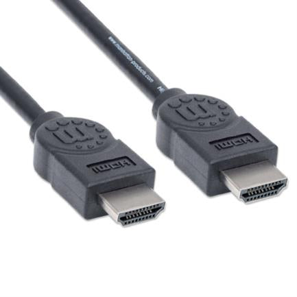 Manhattan HDMI 1.3 M-M Cable High-Speed Shielded 1.8m Black