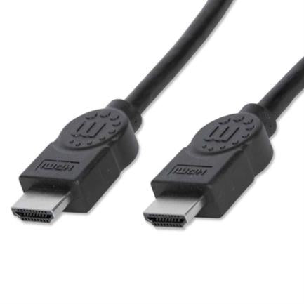 Manhattan HDMI 1.3 M-M High-Speed Shielded Cable 3m Black