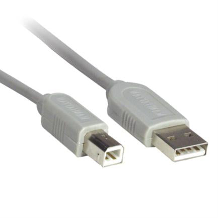 Manhattan USB A-B Cable 4.5m Gray