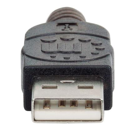 Manhattan USB 2.0 High-Speed Active Extension Cable 20m Black