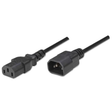 Manhattan Monitor to CPU Power Cable 1.8m Black