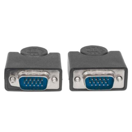Manhattan HD15 M-M SVGA Monitor Cable 3m Black
