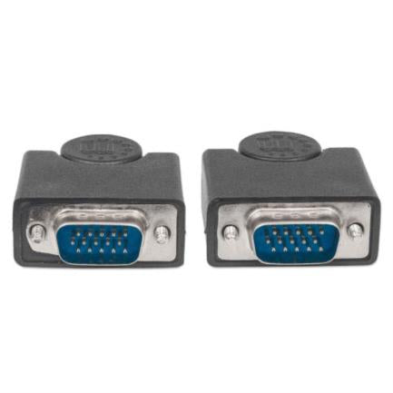 Manhattan HD15 M-M SVGA Monitor Cable 4.5m Black