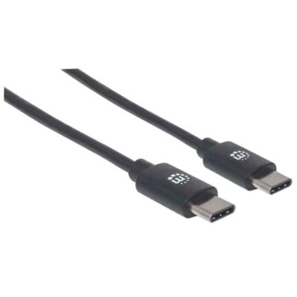 Manhattan USB-C 2.0 High-Speed Cable 50cm Black