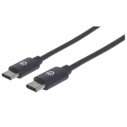 Manhattan USB-C 2.0 High-Speed Cable 3m Black