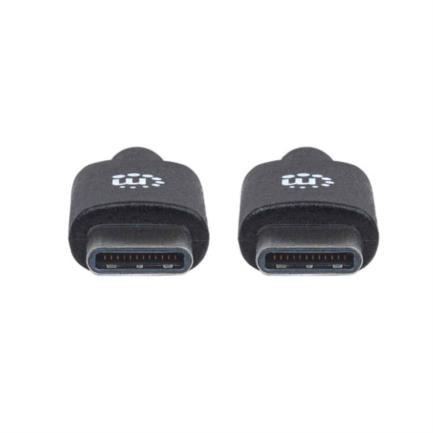 Manhattan USB-C 2.0 High-Speed Cable 3m Black