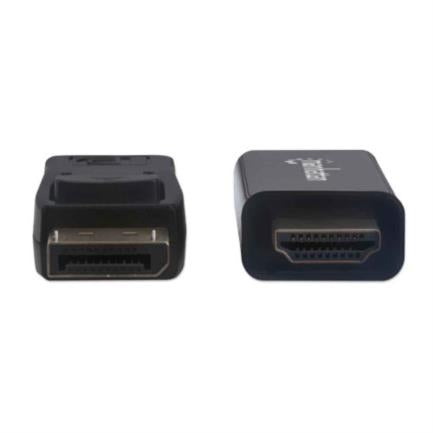 Manhattan DisplayPort/HDMI-M 4K 1m Cable Black