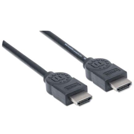 Manhattan HDMI 1.4 M-M High-Speed Cable with Ethernet Channel 5m Black