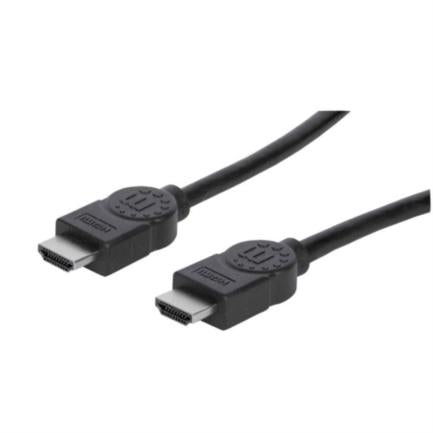Manhattan HDMI 1.4 High-Speed M-M Cable with Ethernet Channel 3m Black