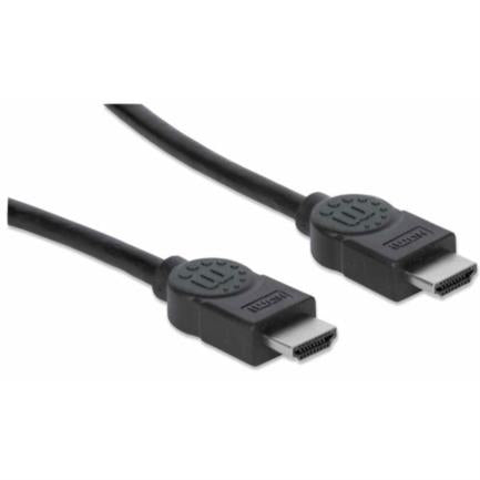Manhattan HDMI M-M High Speed Cable with Ethernet Channel 10m Black