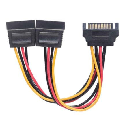 Manhattan Y-Power SATA M-F Cable 15cm