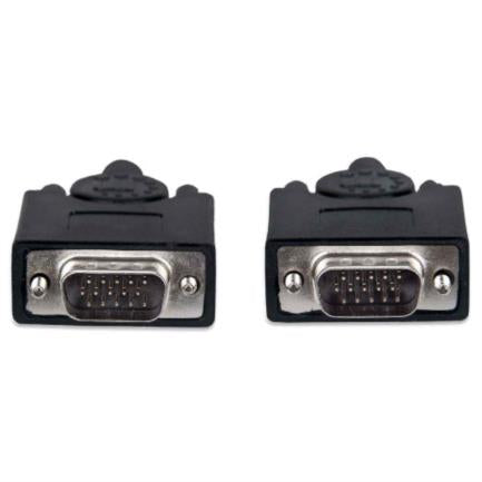 Manhattan SVGA HD15 M-M Monitor Cable 30m Black