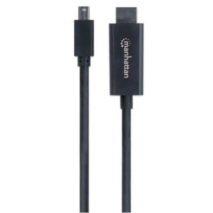 Manhattan Mini DisplayPort to HDMI 1080p Cable 1.8m Black