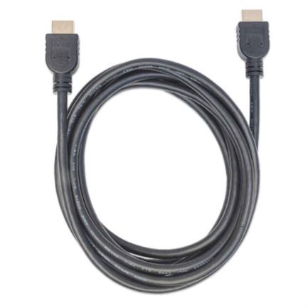 Manhattan High-Speed HDMI Cable with Ethernet HDMI M-M 3m Black